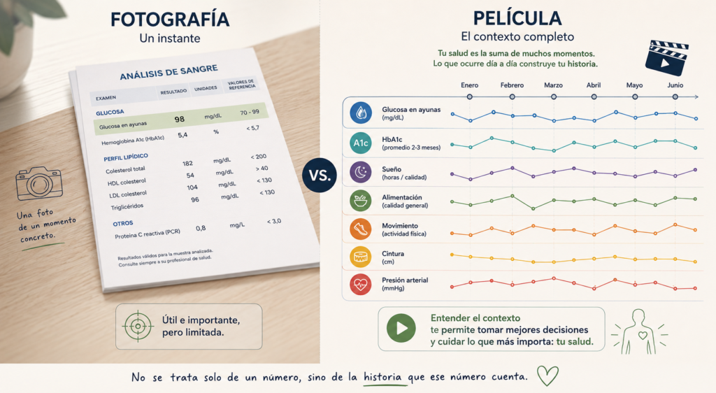 Glucosa en ayunas: ¿qué nos está diciendo realmente? fotografía pelicula glucosa en ayunas