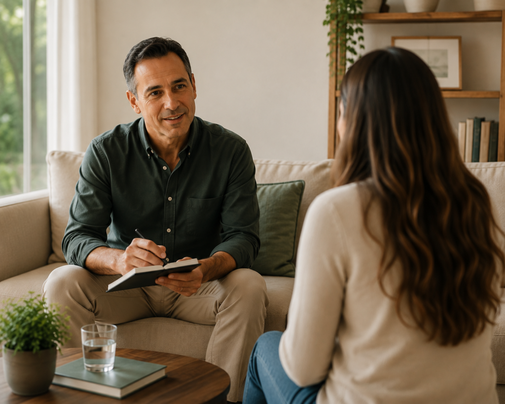 warm livinroom consultation